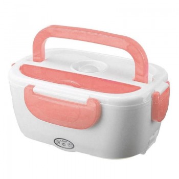 EU/CN Lunch Box Food Container Portable Electric Lunch Box Heating Food Warmer Heater Rice Container Dinnerware Set for Home Car