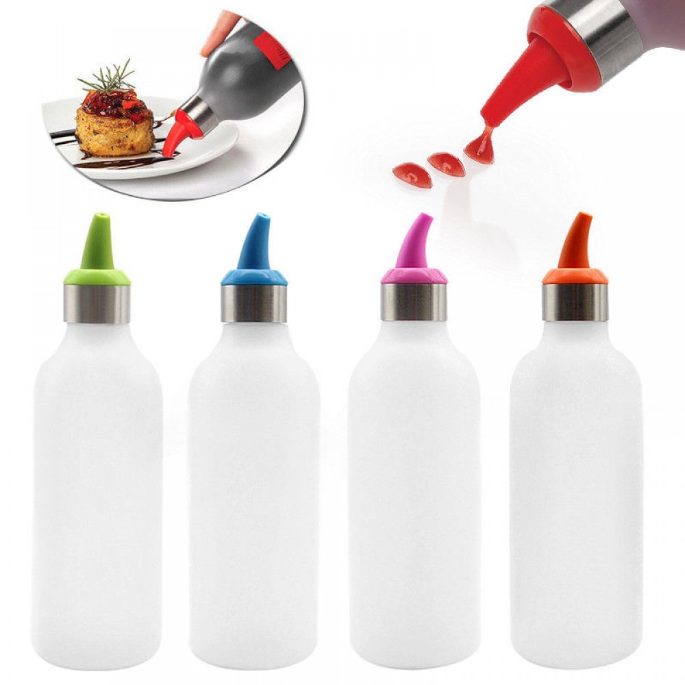 Kitchen Accessories Plastic Squeeze Bottle Condiment Bottles Dispenser For Jam Sauce Vinegar Oil Ketchup Mustard Cooking Tool