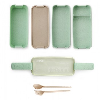 Hot Sales 900ml Portable 3 Layer Healthy Lunch Box Food Container Microwave Oven Lunch Bento Boxes Lunchbox