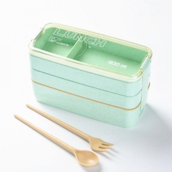 Hot Sales 900ml Portable 3 Layer Healthy Lunch Box Food Container Microwave Oven Lunch Bento Boxes Lunchbox
