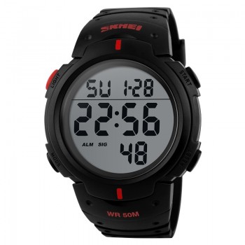 SKMEI Top Clock Sport Watches Men Wrist Watch Outdoor Digital Watch Man EL Light Chrono Fashion Bracelet New reloj hombre 1068