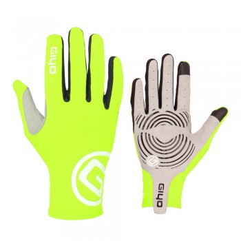 GIYO Breathable Cycling Gloves Sliding Screen Anti Slip Gel Pad Road Bike Full Mountain Bike Sports Outdoors Black #3N12