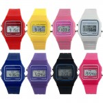 New Silicone Rubber Strap Retro Vintage Digital Watch Boys Girls Mens Relojes Hombre Vintage Relogio Feminino Masculino Erkek Ko