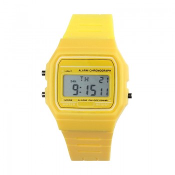New Silicone Rubber Strap Retro Vintage Digital Watch Boys Girls Mens Relojes Hombre Vintage Relogio Feminino Masculino Erkek Ko