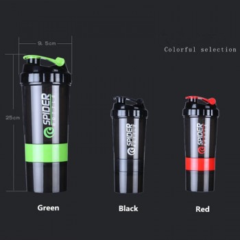 Creative Protein Powder Shake Bottle Mixing Bottle Sports Fitness Kettle  Protein Shaker Sports Water Bottle