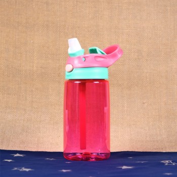 480ML Sports Water Bottle  kids water bottle Straw Water Bottles Bpa Free No Phthalate tritan baby Lemon Bottle
