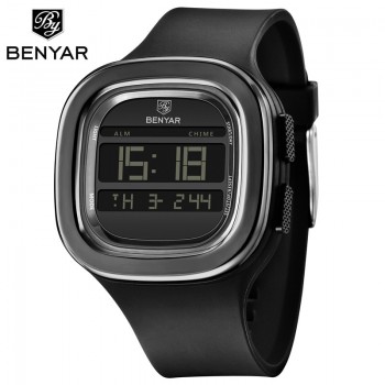 Relogio Masculino BENYAR Men Watch Top Brand Luxury Sport Chronograph Alarm Digital LED Male Clock Military Man Wristwatch 8001