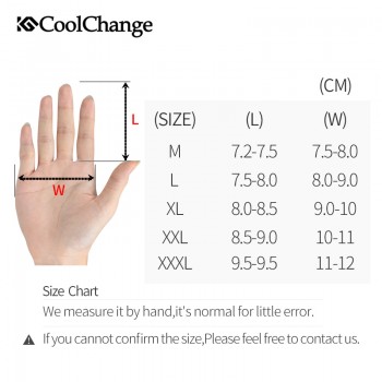 CoolChange Bicycle Gloves Winter Thermal Waterproof Bike Gloves Long Finger Touch Screen Wrist Buckle Cycling Gloves Men Women