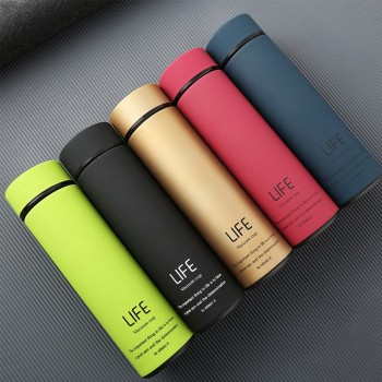 Insulate Thermos tea mug with Strainer Thermo mug Thermos Coffee cup Stainless steel thermal bottle Vacuum flask with lid