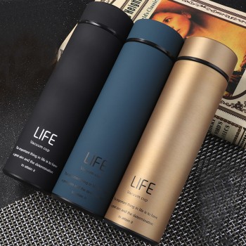 Insulate Thermos tea mug with Strainer Thermo mug Thermos Coffee cup Stainless steel thermal bottle Vacuum flask with lid