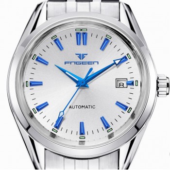 2018 Mens Top Brand Luxury Watches Male Luminous Calendar Waterproof Wrist Watch Stainless Steel Automatic Mechanical Wristwatch