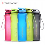 Transhome Plastic Water Bottle 1000ML 600ML High Quality Outdoor Bicycle Sport Bottle For Water Leak proof Portable Drinkfles