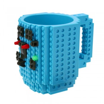 350ml Creative Milk Mug Coffee Cup Creative Build-on Brick Mug Cups Drinking Water Holder for LEGO Building Blocks Design