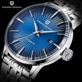 PAGANI DESIGN Mens Fashion Casual Mechanical Watches Waterproof 30M Stainless Steel Brand Luxury Automatic Business Watch saat