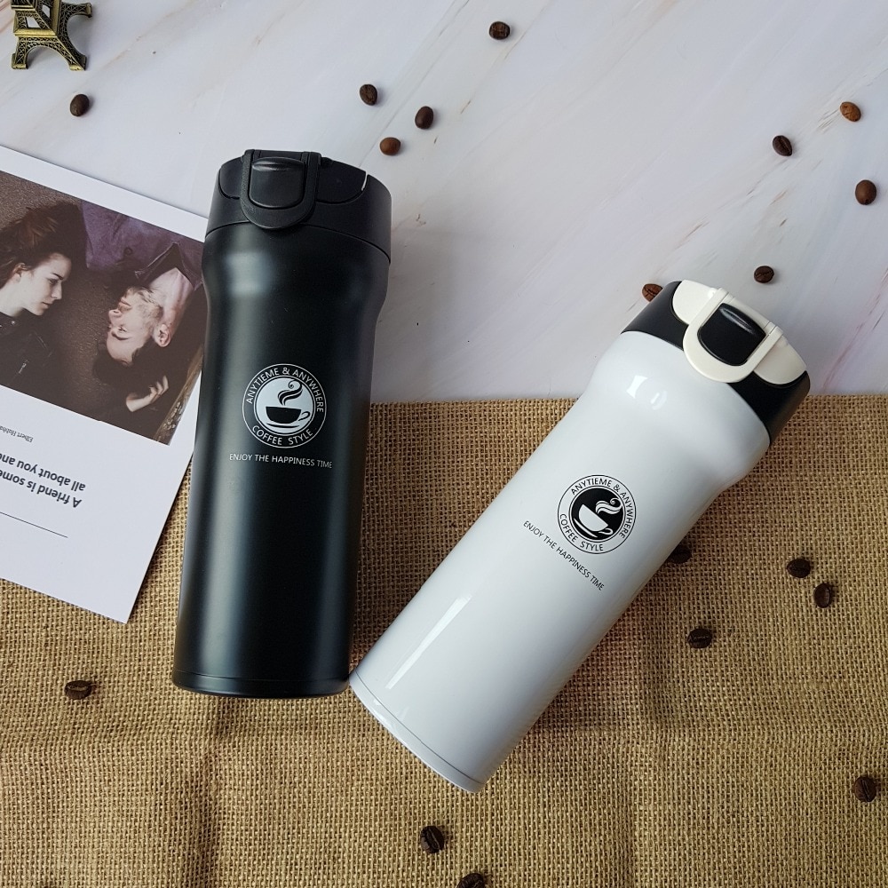 Stainless Steel Thermos Cups Thermocup Insulated Tumbler Vacuum Flask Garrafa Termica Thermo Coffee Mugs Travel Bottle Mug