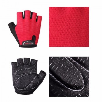 WHEEL UP Summer Cycling Gloves Bike Gloves Half Finger Spring MTB Mountain Bicycle Breathable Sponge Pad Gloves Men