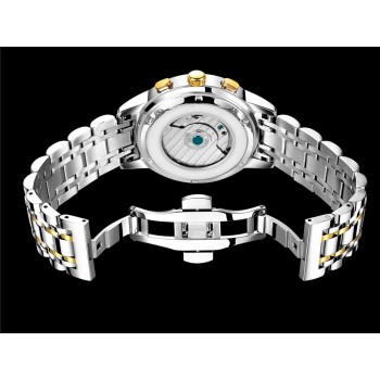 LIGE Mens Watches Top Luxury Brand Automatic Mechanical Watch Men Full Steel Business Waterproof Sport Watches Relogio Masculino