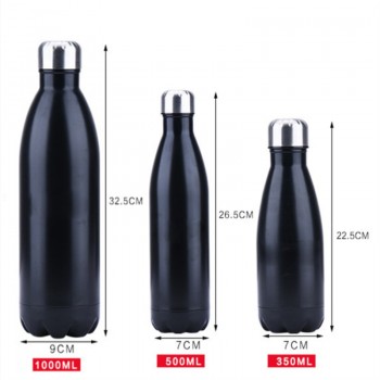 350/500/1000ml Thermal Cup Vacuum Flask Heat Water Bottle Stainless Steel Heat Insulation Drink Bottle Thermos Vacuum Portable