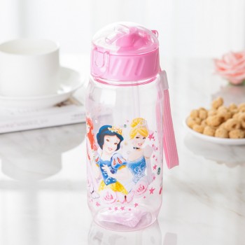 400ml cute ups Eco-friendly Kid baby water baby cartoon water bottle sport bottle for water children Straw kettle sports bottle