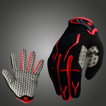 Coolchange Bike Glove Full Finger Black  Luva Bike Cycling Gloves Man Women Long Mountain Biking Gloves Motorcycle Gloves