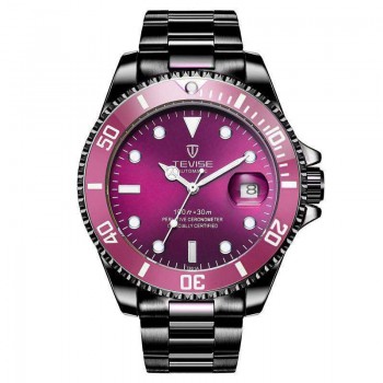 Top Luxury TEVISE Relogio Automatico Masculino Men Mechanical Watches Fashion Waterproof Business Submariner watch Male Clock