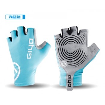 Giyo Breaking Wind Cycling Half Finger Gloves Anti-slip Bicycle Lycra Fabric Mittens MTB Gloves Racing Road Bike Glove