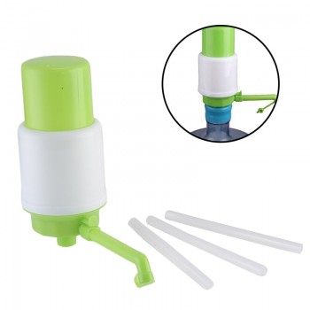 Drinking Water Pump with Hose Extensions Removable tube Innovative vacuum action Manual Pump Dispenser