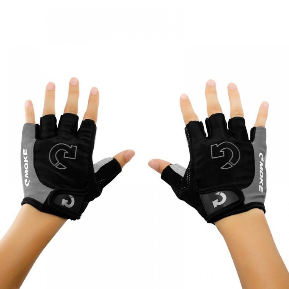 Bicycle Sports Half Finger Anti-slip Gel Pad Shockproof Breathable MTB  Cycling Gloves Road Bike Gloves 3 Colors Bicycle Gloves