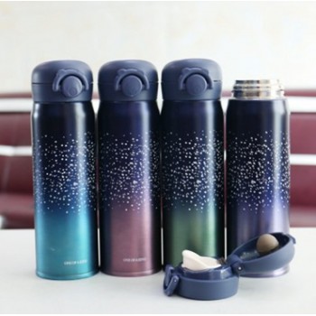 New Design Double Wall Stainless Steel Vacuum Flasks 500ml Thermos Cup Coffee Tea Milk Travel Mug Thermo Bottle Gifts Thermocup