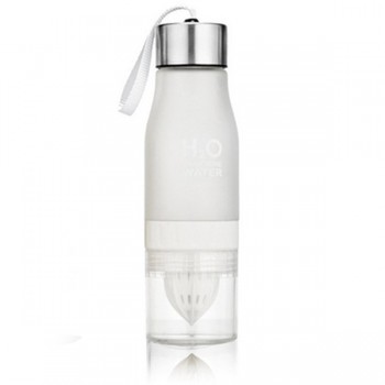 Transhome Creative Fruit Juice Infuser Water Bottle 650ml Plastic Portable Lemon Juice Bottle For Water Sport Drinking Bottle
