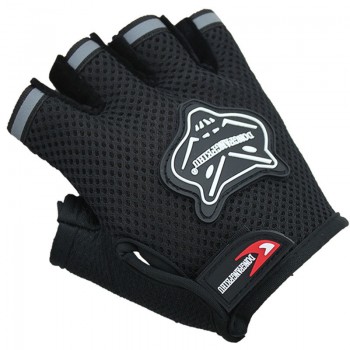 Newly Children Kids Bike Gloves Half Finger Breathable Anti-slip For Sports Riding Cycling