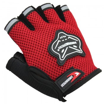 Newly Children Kids Bike Gloves Half Finger Breathable Anti-slip For Sports Riding Cycling