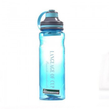 YiHAO 500ml New Plastic Convenience Sports Water Bottles Lovers General Vehicle Leakproof Automatic Buckle Water Bottle
