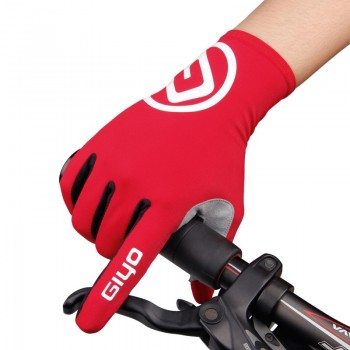 GIYO winter cycling gloves long finger gel touch screen S M L XL XXL road bike bicycle gloves men women riding full fingers MTB