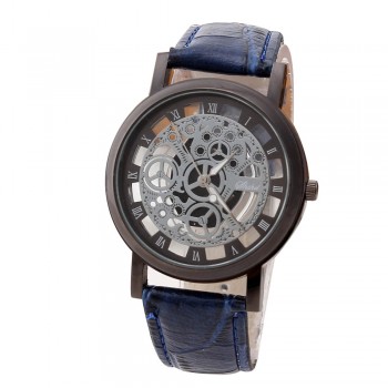 NEW simple Stainless Steel  watches Buckle Glass Round fashion men women Quartz Wristwatches  gift pointer decoration N0802