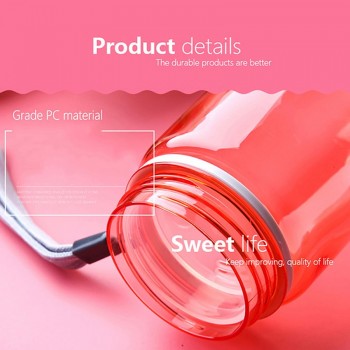 590ml 560ml Sports Water Bottle Portable Leak Proof For SportsTravel Space Bike Hiking Plastic Water Bottle Drinkware
