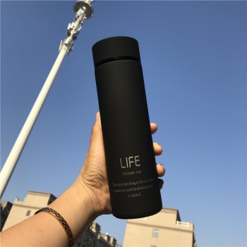 Insulate Thermos tea mug with Strainer Thermo mug Thermos Coffee cup Stainles steel thermal bottle Vacuum flask with lid ST086