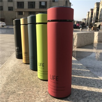 Insulate Thermos tea mug with Strainer Thermo mug Thermos Coffee cup Stainles steel thermal bottle Vacuum flask with lid ST086