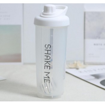 700ML Creative  Sports Fitness Kettle Protein Shaker Sports Water Bottle Protein Powder Shake Bottle Mixing Bottle