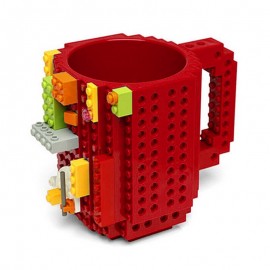 350ml LEGO Building Blocks Design Creative Milk Mug Coffee Cup Creative Build-on Brick Mug Cups Drinking Water Holder
