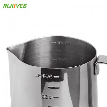 350ml 600ml Stainless Steel Espresso Coffee Pitcher Barista Kitchen Craft Scale Coffee Latte Milk Cappuccino Coffee Tools