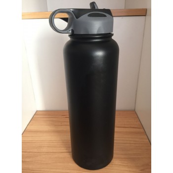 Hot!!! Hydro Flask 18oz/32oz/40oz Vacuum Insulated Stainless Steel Water Bottle Wide Mouth  with Sport/Straw/Spout lid