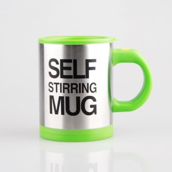 400ml Automatic Self Stirring Mug Coffee Milk Mixing Mug Stainless Steel Thermal Cup Electric Lazy Double Insulated Smart Cup