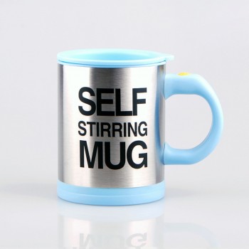 400ml Automatic Self Stirring Mug Coffee Milk Mixing Mug Stainless Steel Thermal Cup Electric Lazy Double Insulated Smart Cup