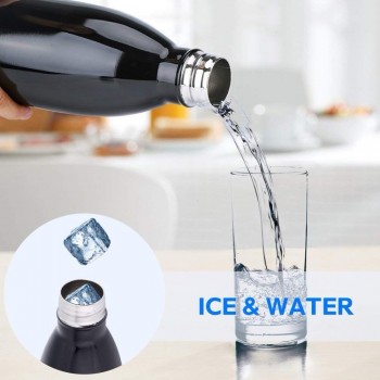 350/500/750/1000ml Double-Wall Insulated Thermos Vacuum Flask Stainless Steel Water Bottle Cola Chilly Bottle