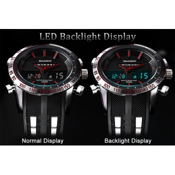 Readeel 2018 New Brand Men Watch LED Display Luxury Sports Watches Digital Military Mens Quartz Wristwatches Relogio Masculino
