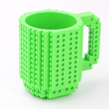350ml Creative Milk Mug Coffee Cup Creative Build-on Brick Mug Cups Drinking Water Holder for LEGO Building Blocks Design