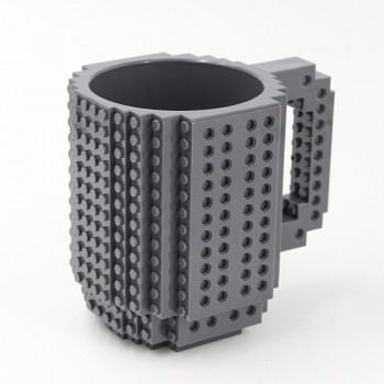 350ml Creative Milk Mug Coffee Cup Creative Build-on Brick Mug Cups Drinking Water Holder for LEGO Building Blocks Design