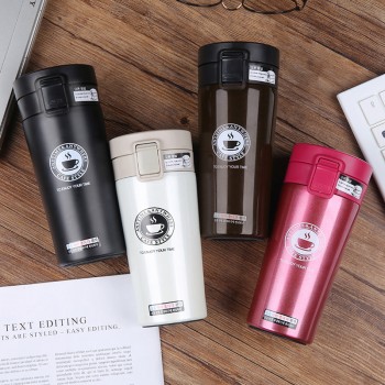 Hot Quality Double Wall Stainless Steel Vacuum Flasks 500ml 350ml Car Thermo Cup Coffee Tea Travel Mug Thermol Bottle Thermocup