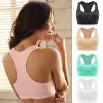 New Net Grid Breathable No Rims Sport Bra Push Up Padded Shakeproof Sleeping Brassiere Yoga Running BH Girl Free Shipping.